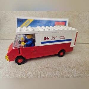 Lego Red and White Building Set Delivery Truck